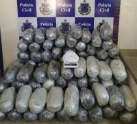 Drogas avaliadas em R$ 200 mil são apreendidas em Lapão, na Bahia