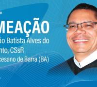 Papa Francisco nomeia o padre João Batista Alves do Nascimento como bispo de Barra, na Bahia