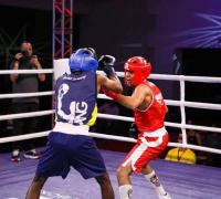 Kelvy Alecrim se consagra bicampeão nacional de boxe na classe cadete, categoria 60 kg; o atleta é de Presidente Dutra (BA)