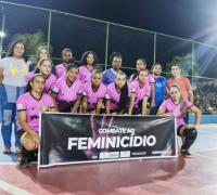 Copa União de Futsal Feminino de Gentio do Ouro teve início neste fim de semana