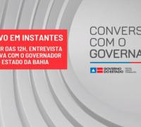 Ao vivo: Entrevista coletiva com o governador sobre ações do Estado contra a Covid-19