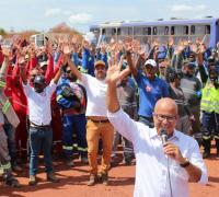 Sintepav-BA realiza assembleias com trabalhadores de parques eólicos de Xique-Xique e de Gentio do Ouro