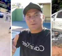 Canarana: Imagem mostra momento que o chefe da Guarda Municipal de Canarana é assassinado