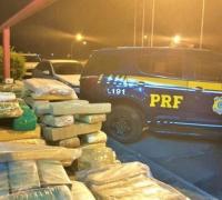 200 kg de maconha são apreendidos após perseguição policial na BR-116, em Conquista