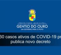 COVID-19: Com transmissão comunitária município lança novo decreto