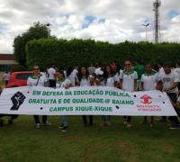 Xique-Xique vai às ruas em protesto contra cortes na educação
