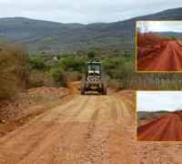 Prefeitura de Gentio do Ouro intensifica melhorias em estradas vicinais