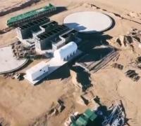 A cidade do futuro The Line está sendo construída na Arábia Saudita, no meio do deserto