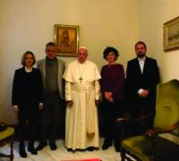 Chico é recebido pelo papa e faz denúncias de 