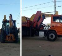 Máquinas chegam ao Vale do São Francisco para obras da ponte entre Barra e Xique-Xique