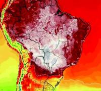 Onda de calor atinge todas as regiões do país, e temperaturas podem chegar a 45ºC