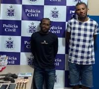 Gentio do Ouro: Dupla é presa em Ibotirama após arrastão no Folha Larga; carro foi recuperado