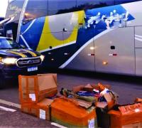 Seabra: equipe da PRF apreende 2.350 itens de mercadorias de origem estrangeira e sem nota fiscal