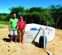 CAA inicia a entrega de 147 cisternas às familias no município de Ipupiara, na Bahia