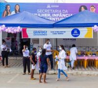 Prevenção à gravidez na adolescência: ação aborda centenas de pessoas