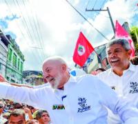 Jerônimo mostra força com presença de Lula e investimentos de R$ 6 bilhões para a Bahia