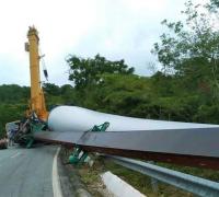 Trecho da BA-052, próximo a Morro do Chapéu, será interditado para remoção de pá eólica 