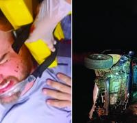 Zé Neto, da dupla Zé Neto e Cristiano, sofre acidente de carro