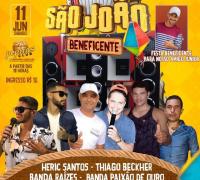 Gentio do Ouro: São João beneficente em prol de Júnior Dourado, vocalista da Banda Raízes