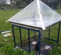 Sistema de pirâmide que funciona: invento livra água de agrotóxicos